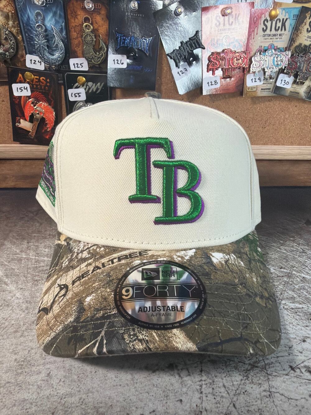 New Era 9Forty A-Frame SnapBack Tampa Bay Rays